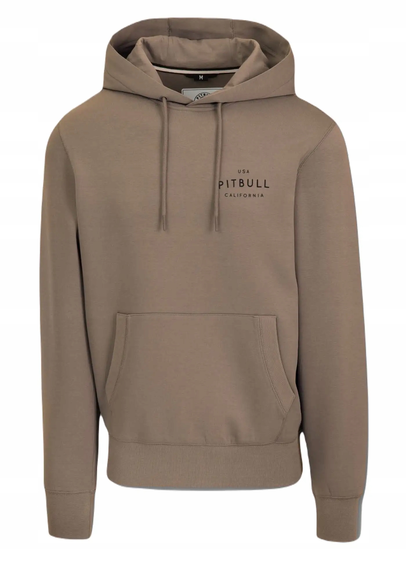 Pánská mikina s kapucí Pit Bull Sampson Taupe 3XL