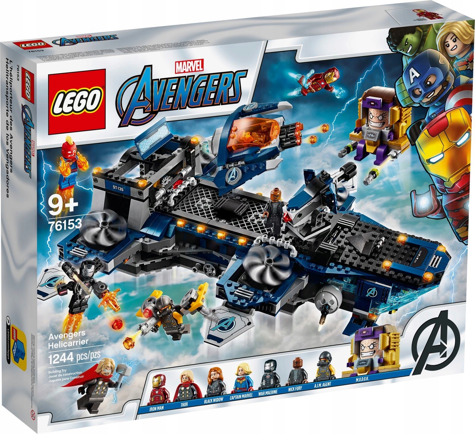 Lego Heroes 76153 Marvel Avengers Letadlová loď Nové