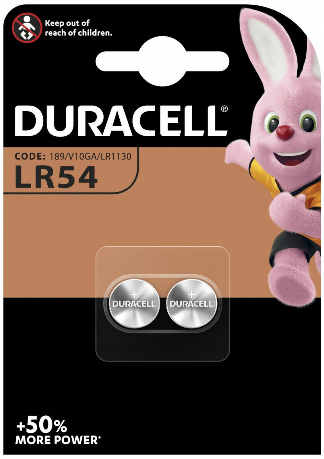 

Baterie alkaliczne mini Duracell G10 LR54 189