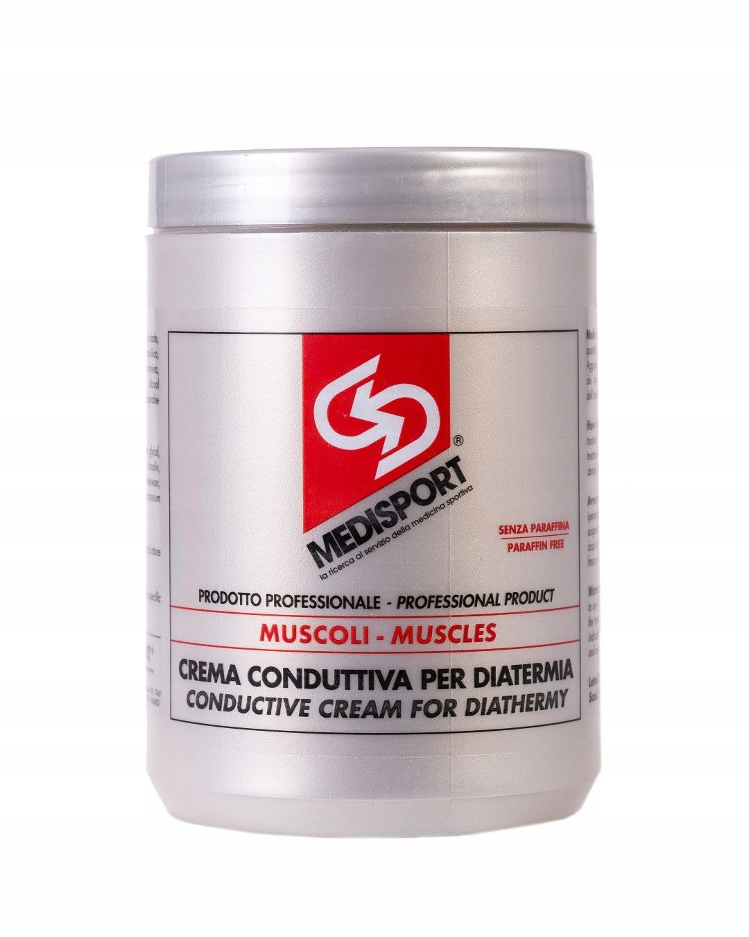 Krem przewodzący do diatermii terapii Tecar nawilżający 1000ml Medisport