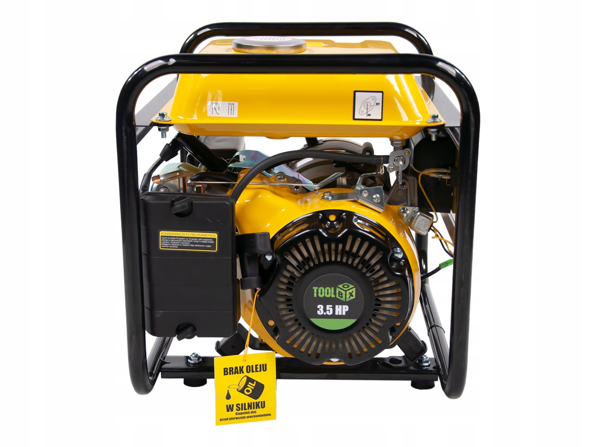 AGREGAT PRĄDOTWÓRCZY AVR GENERATOR 2,8kW Miedź Rozruch ręczny