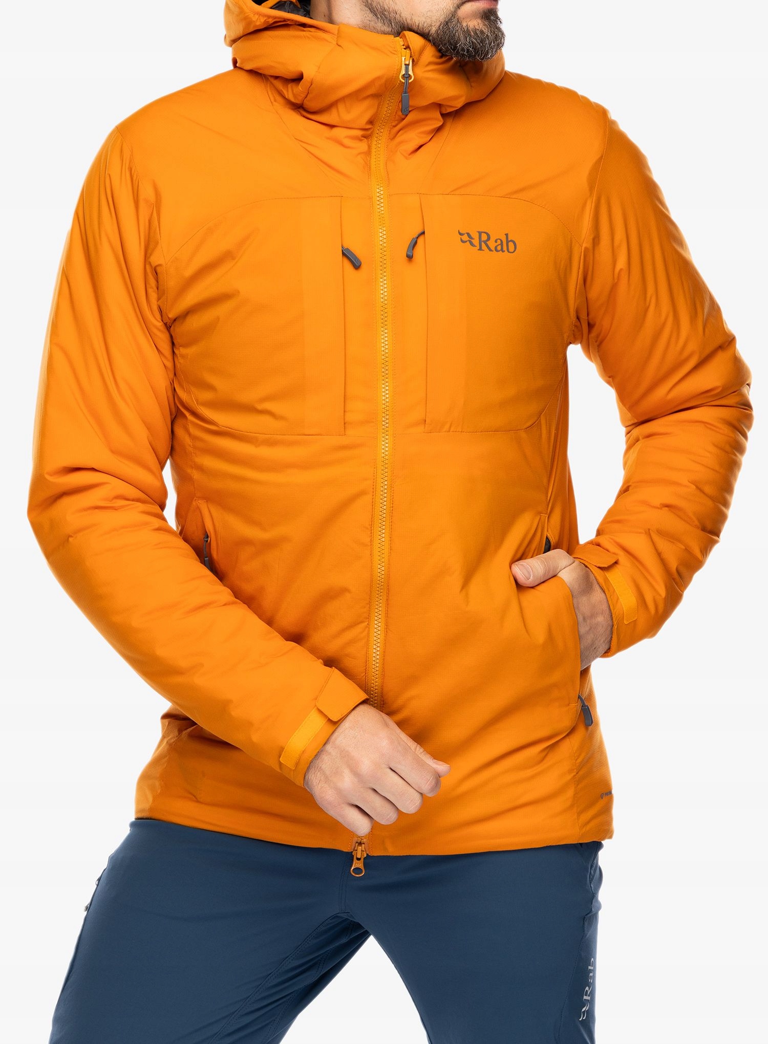 Zateplená bunda Rab Xenair Alpine Jacket marmalade M