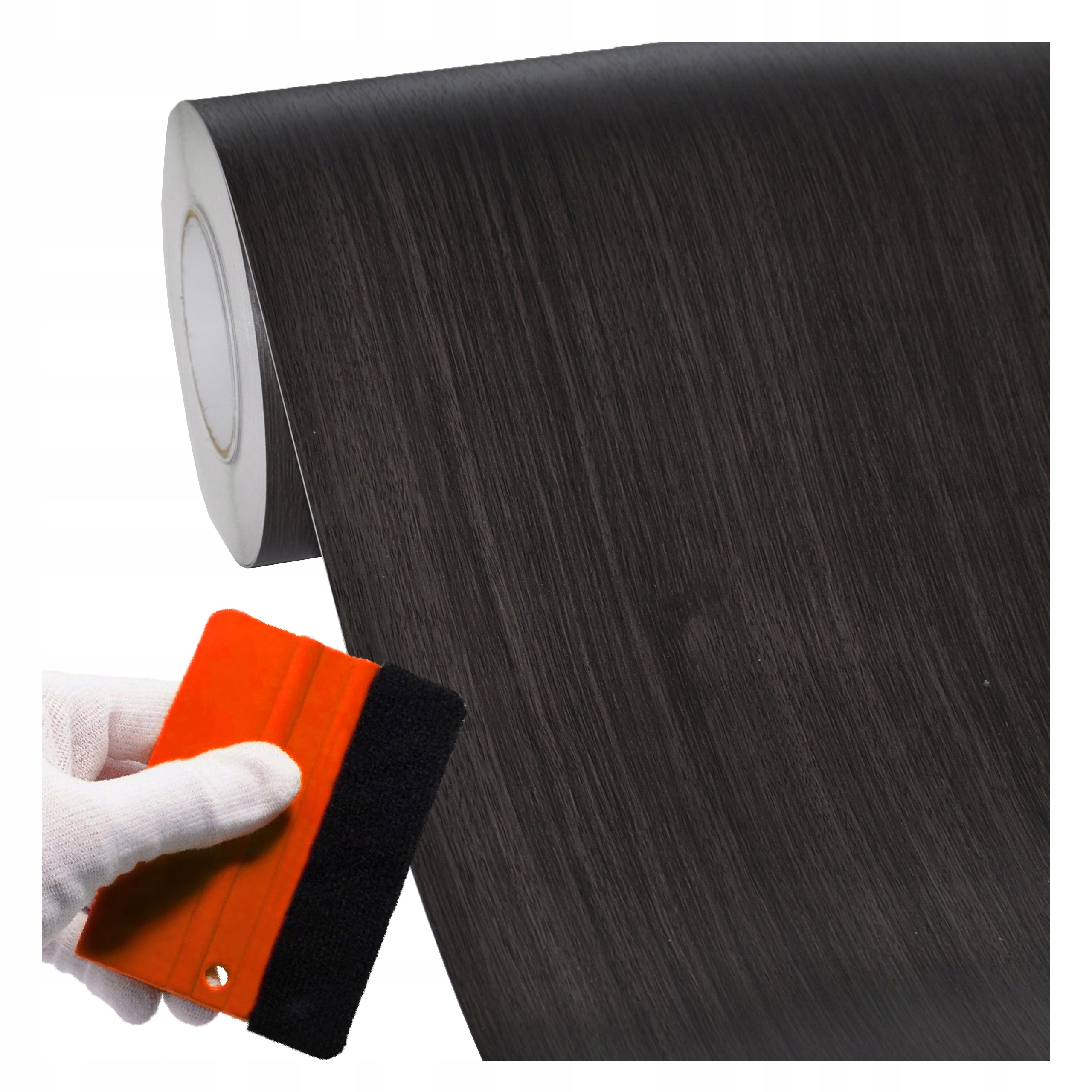 Nábytková dýha Samolepicí 60 x 400 cm Dveře Pracovní deska Silná struktura Dřevo