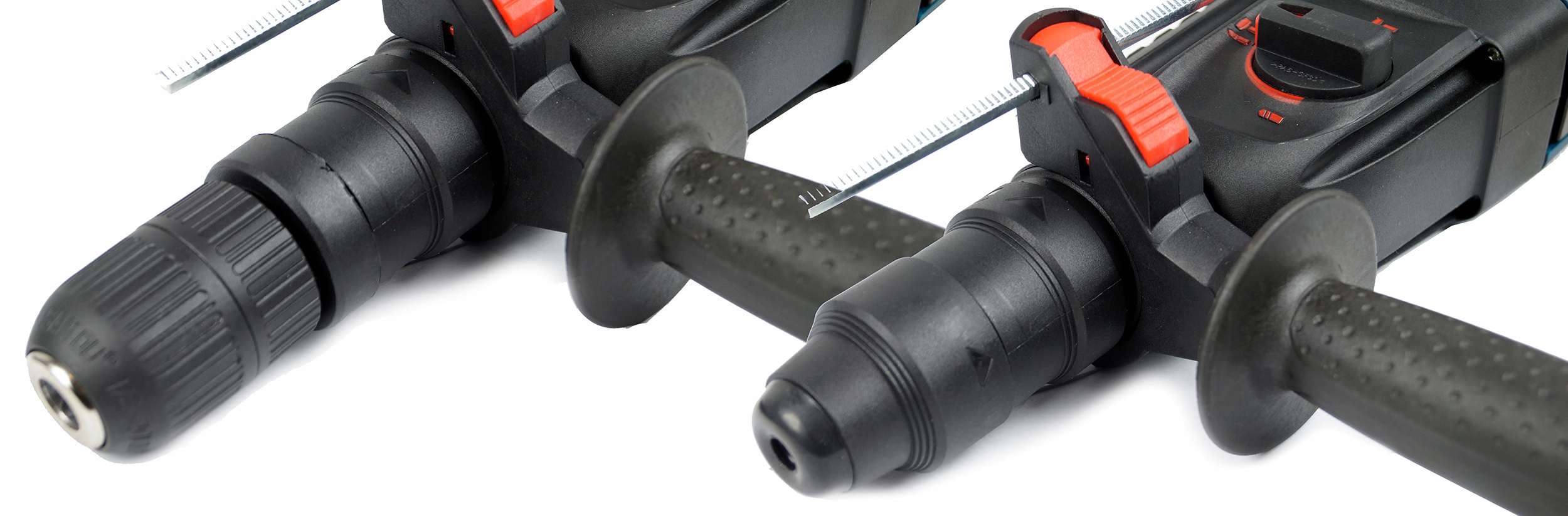 EUROTEC MŁOTOWIERTARKA Z WYMIENNĄ GŁOWICĄ Zasilanie sieciowe