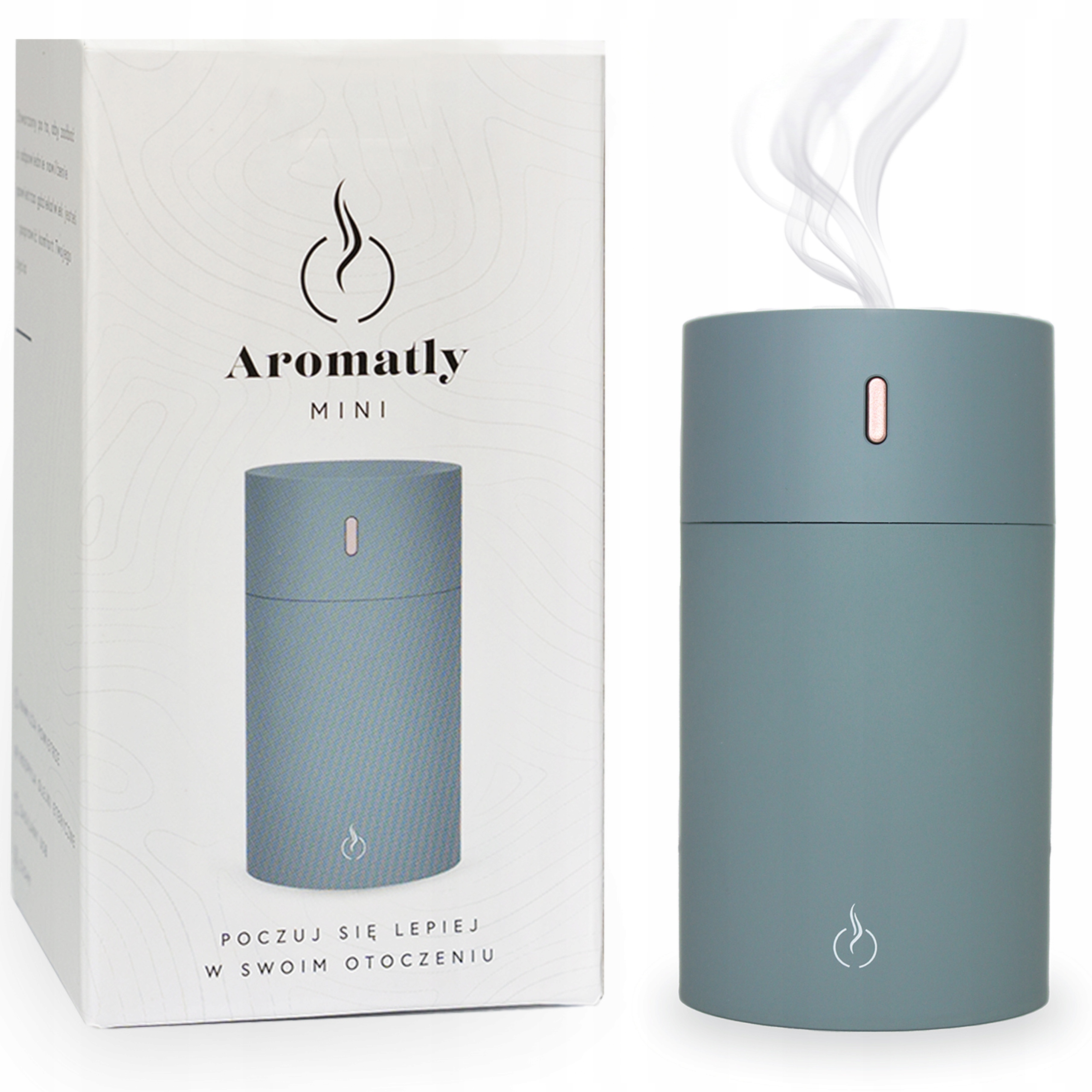 

Aromatly Dyfuzor Zapachowy Przenośny Aromaterapia