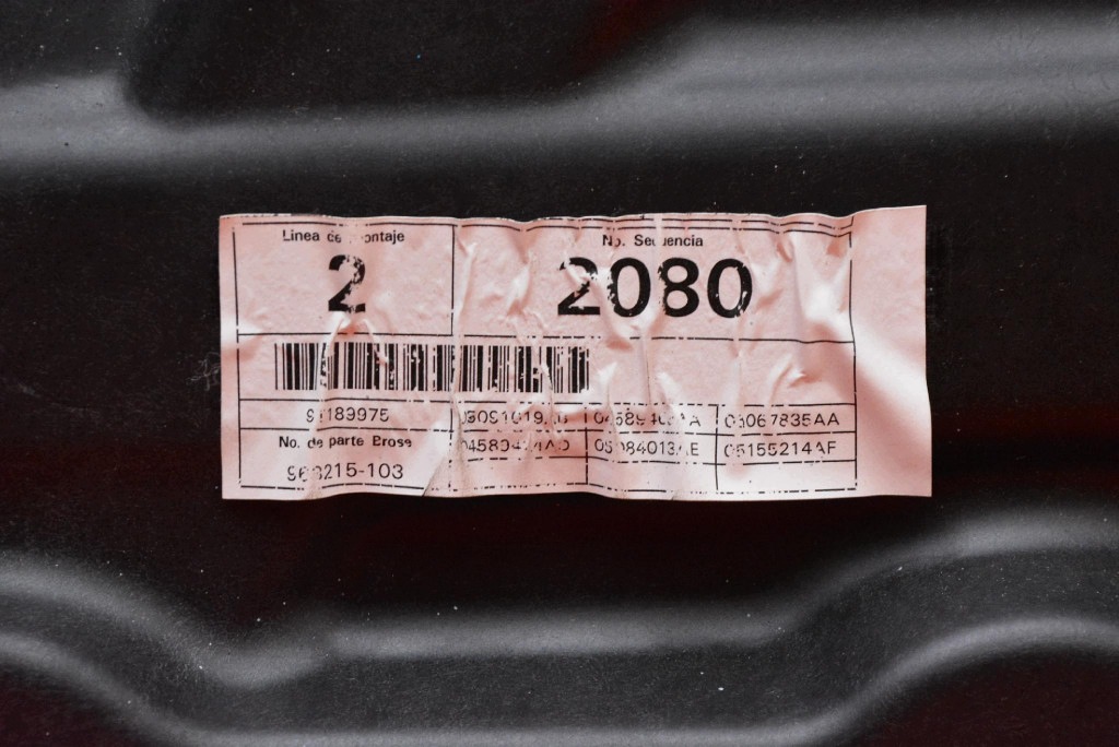 window regulator right rear part 964368-100 DODGE JOURNEY 1 and JC 08-11