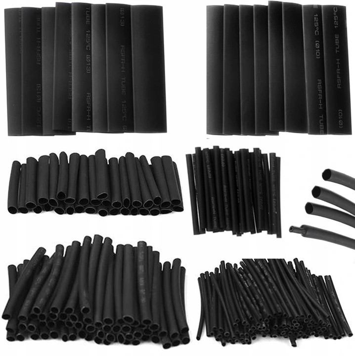 Komplet rurek termokurczliwych 1,5 do 13mm