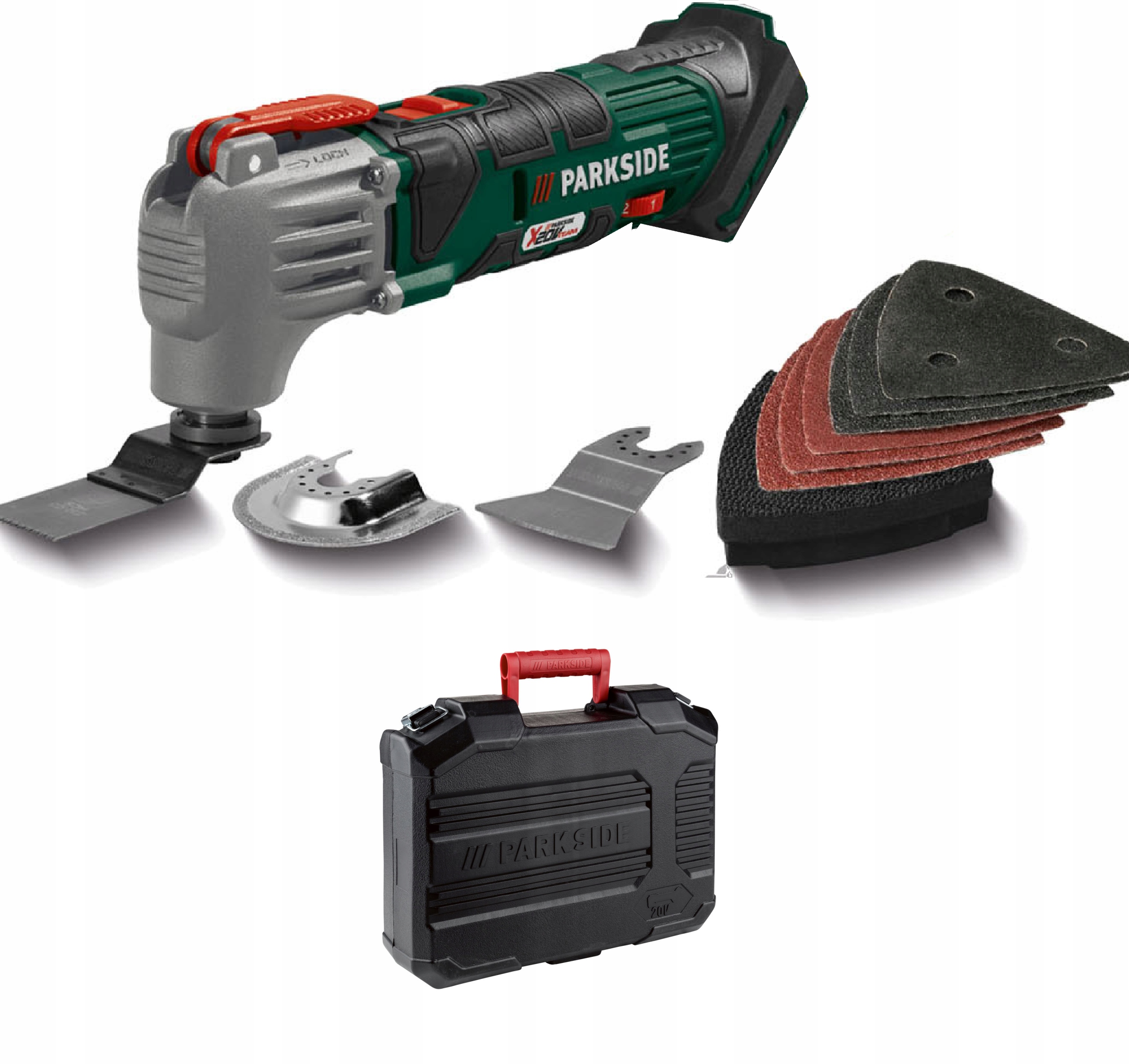 

Akumulatorowe Narzędzie wielofunkcyjne Parkside