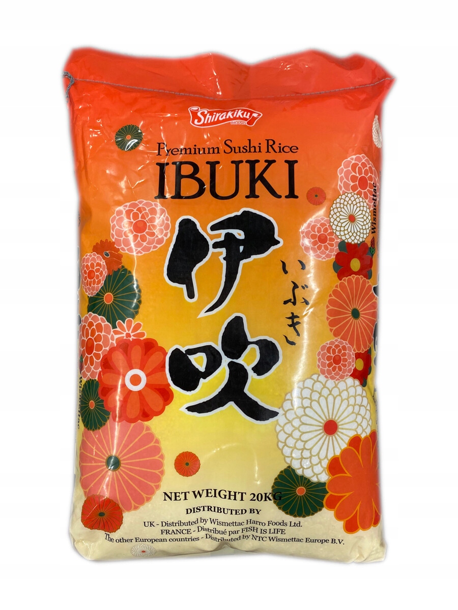 Levně Sushi rýže Ibuki 20kg Shirakiku