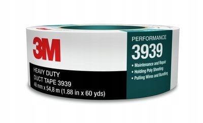 

Taśma 3M tkaninowa 3939 48mm x 55m srebrna
