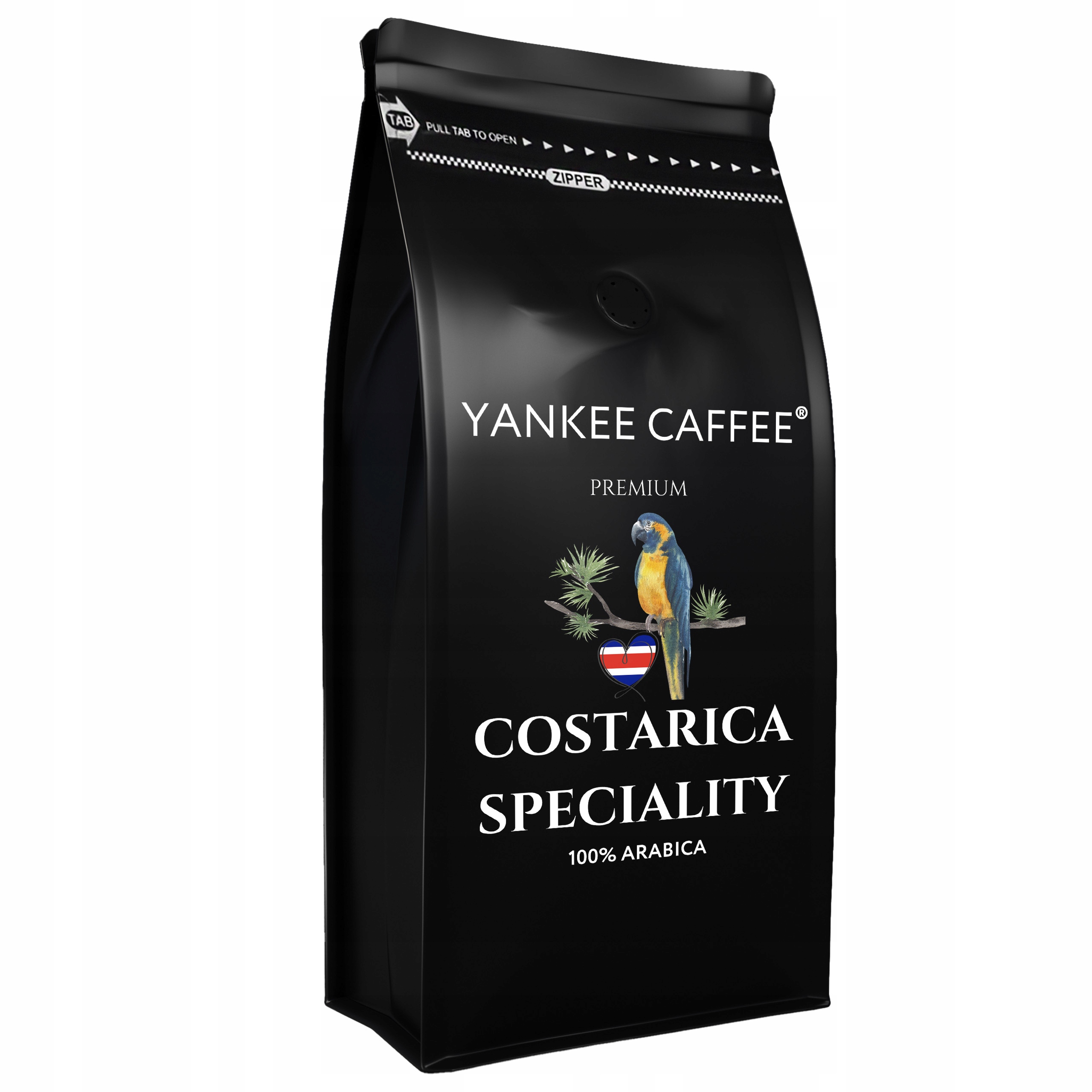 Levně Káva zrnková 1 kg Arabica Costarica Speciality vypalovaná standardem Sca