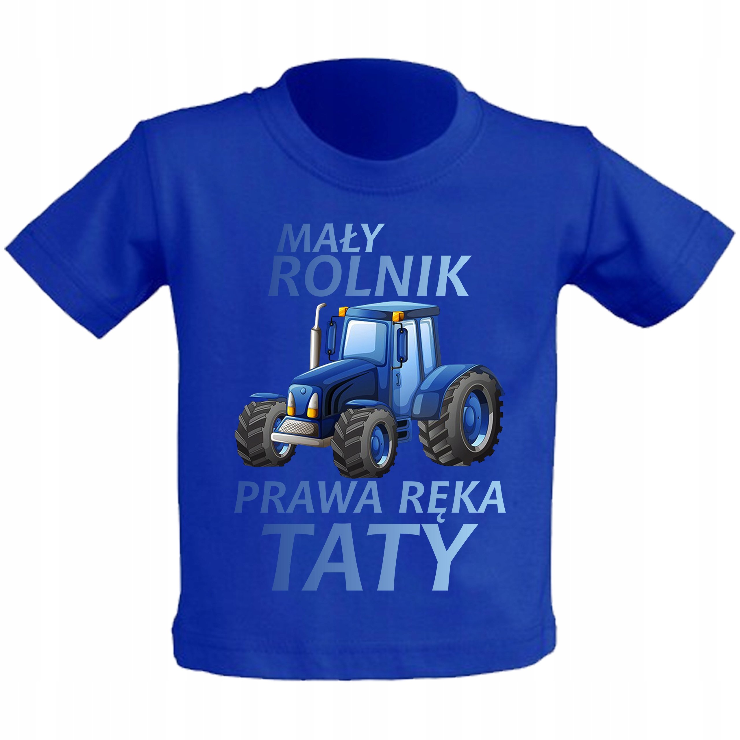 

Koszulka dziecinna Traktor Prawa Ręka Taty 5-6