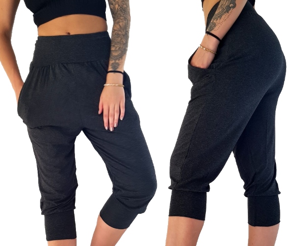 

Spodnie alladynki fitness sportowe krótkie 4XL