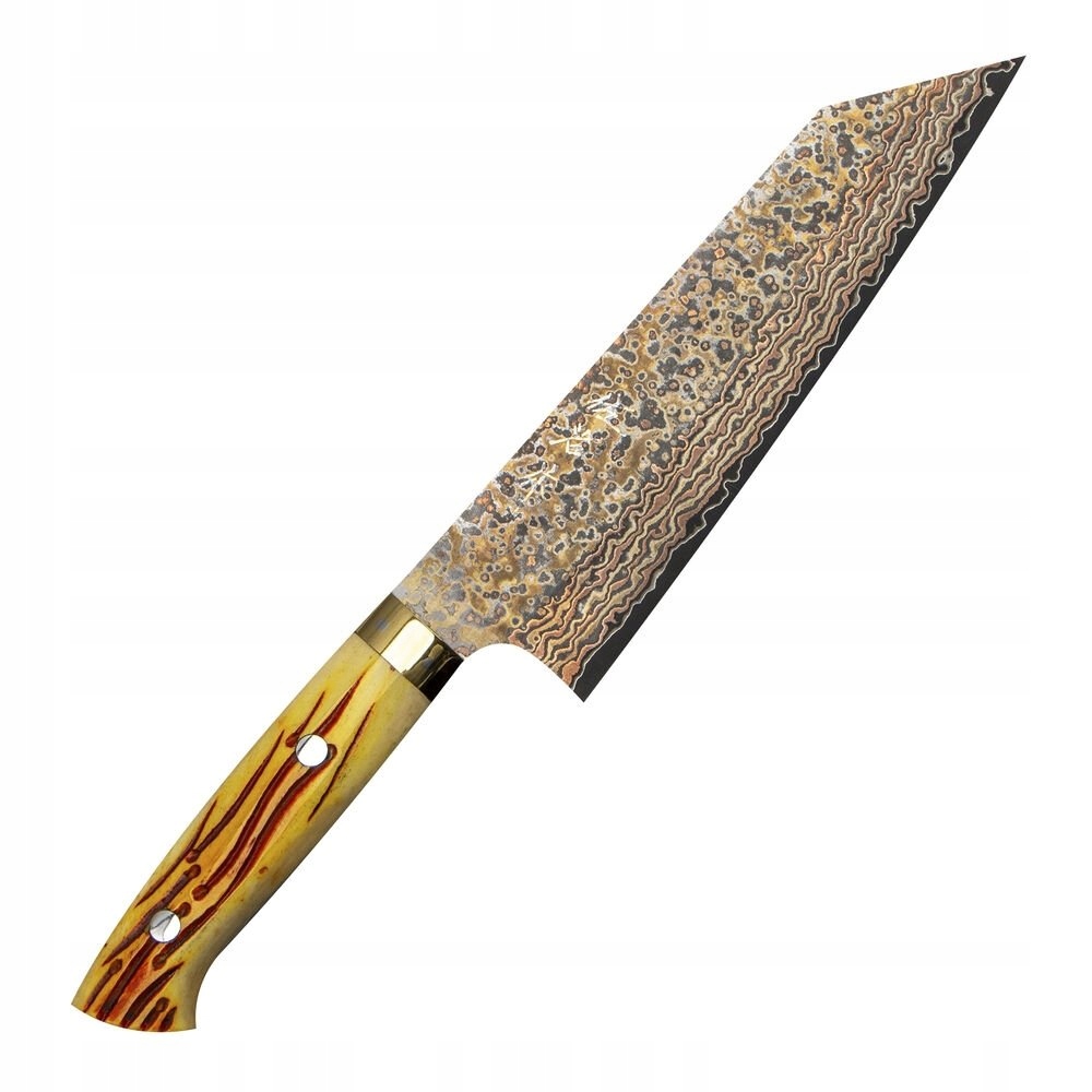 Nôž Bunka Takeshi Saji Obb Black 17 cm, oceľ VG-10, drevo