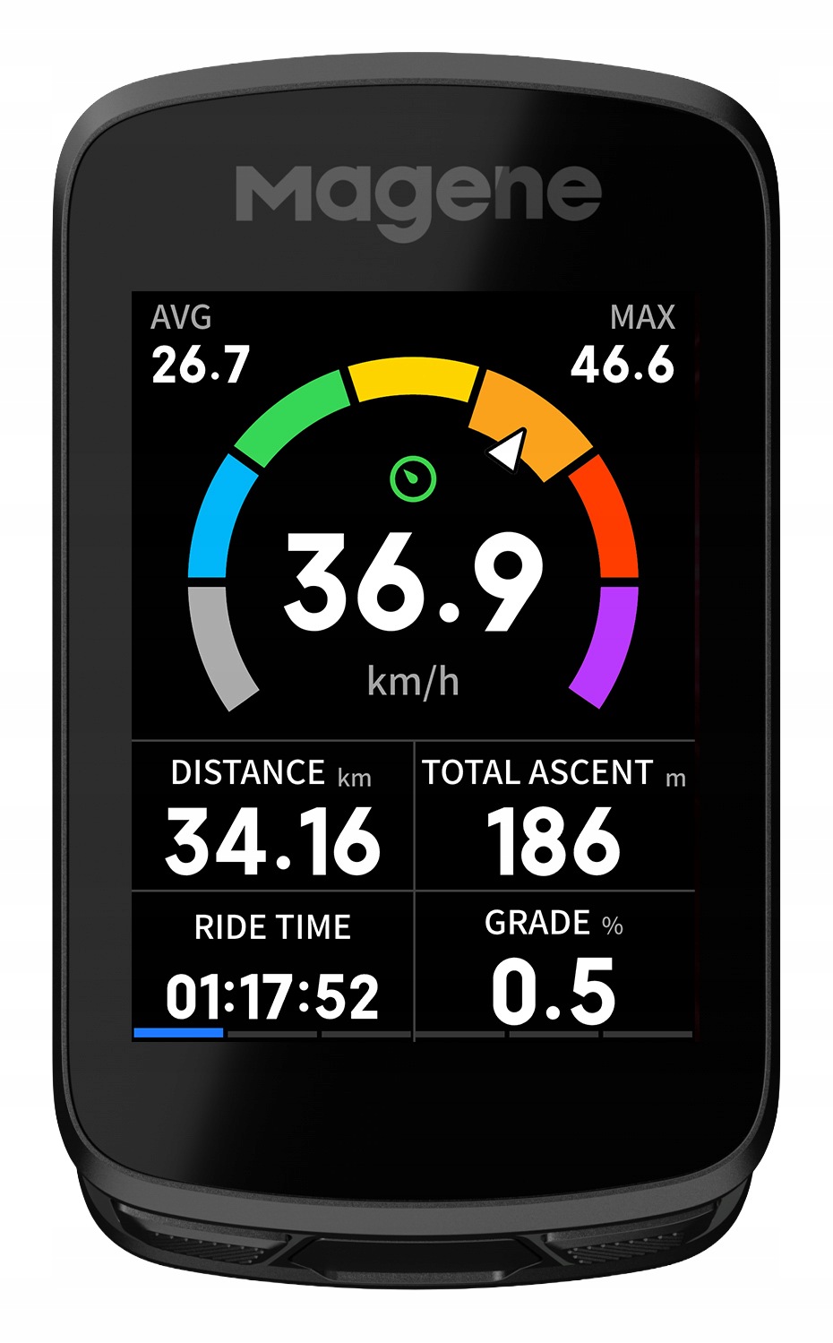 Magene cyklopočítač C606 Pro