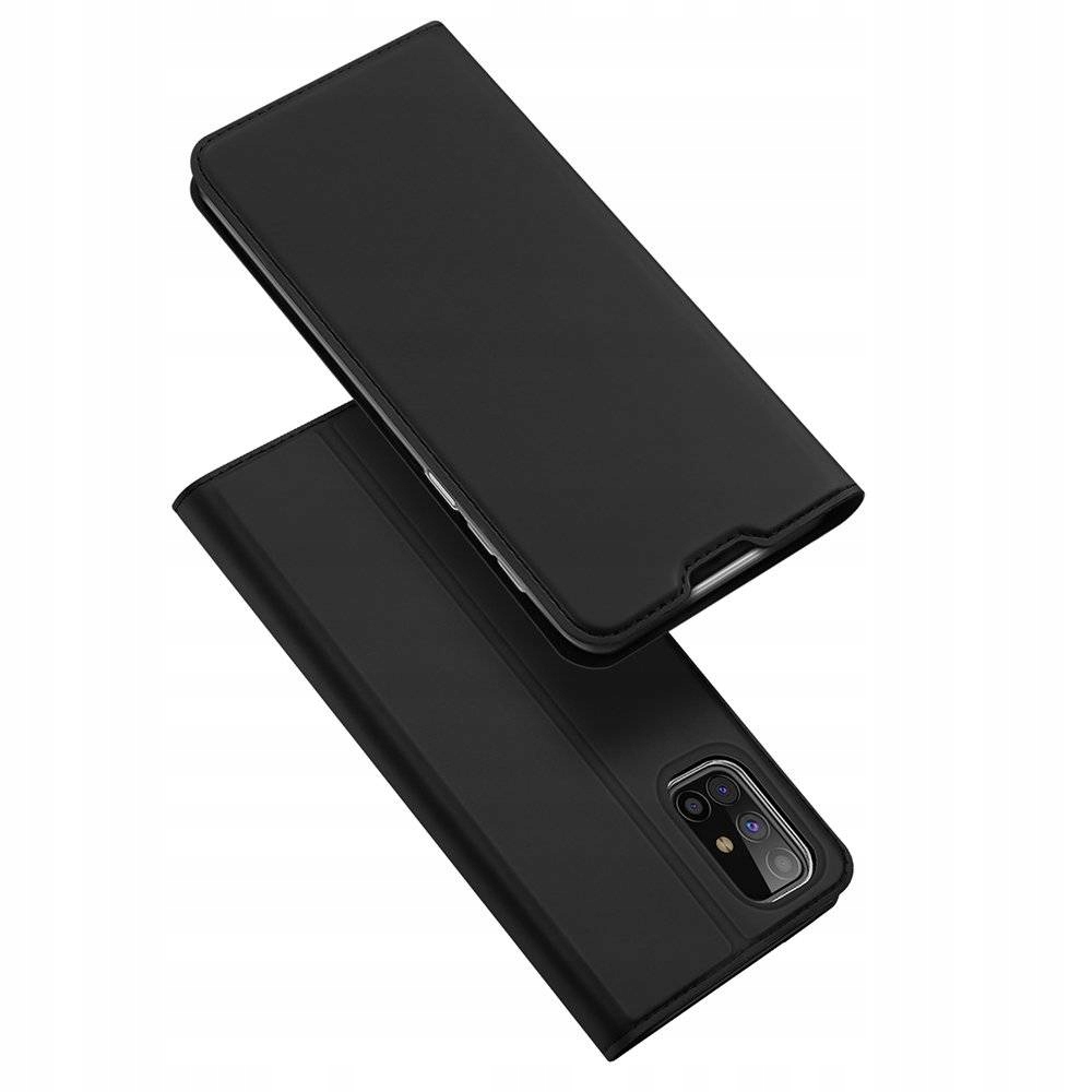 

Etui z klapką skórzane do Samsung M31s czarny