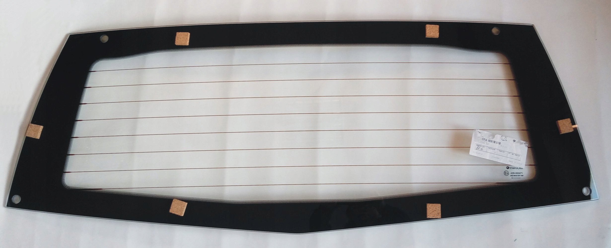 643 - Новое заднее стекло Aixam 721/741 Crossline, Roadline