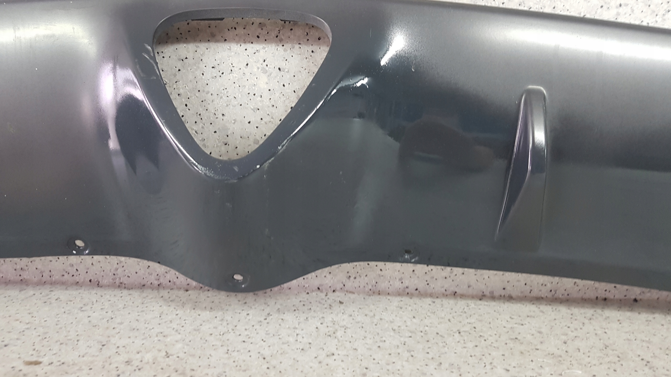 OPEL CORSA D OPC 2005 - SPOILER diffúzor nárazník záď 9769