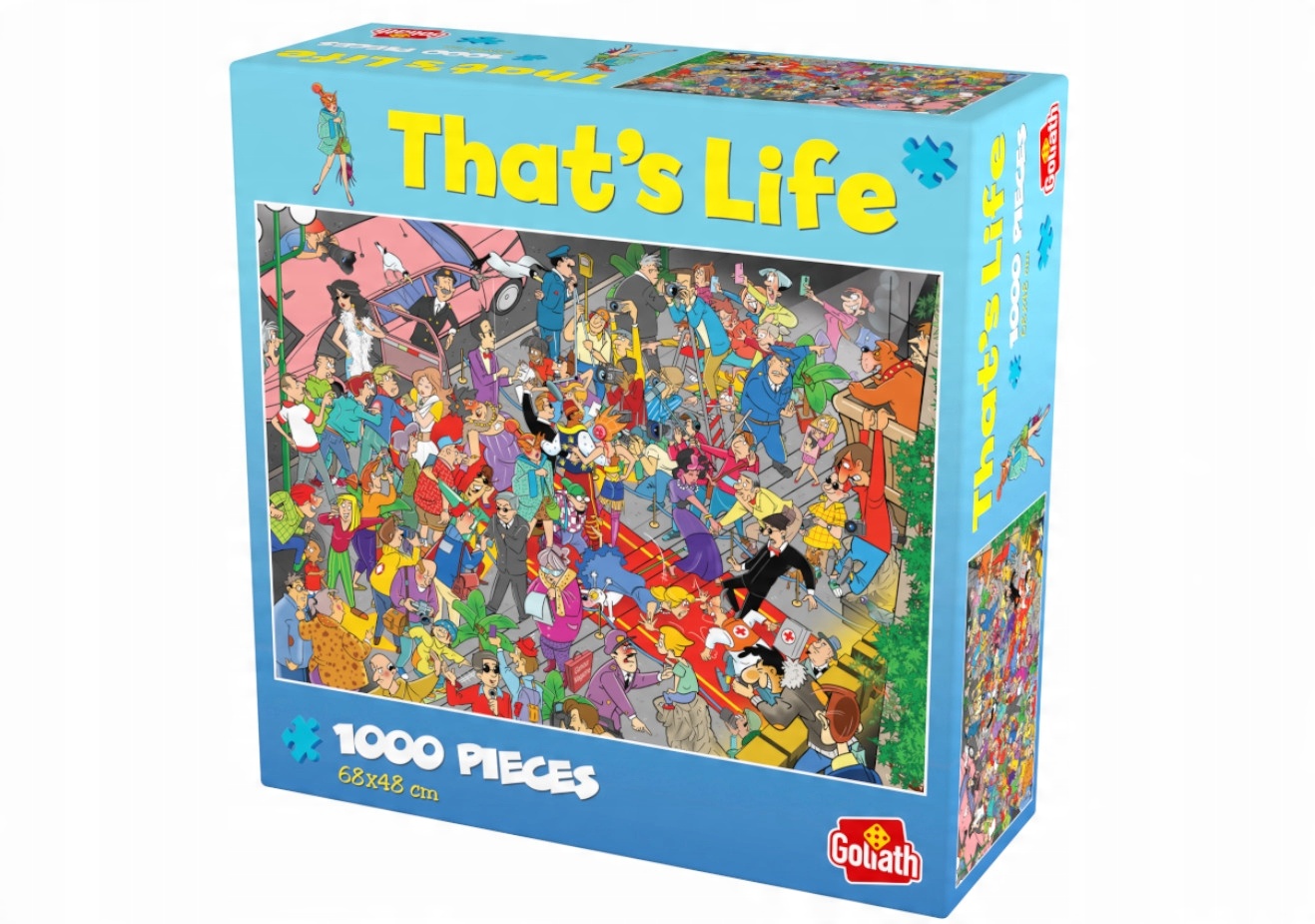 

Goliath puzzle Thats Life 1000 Red Carpet 922910