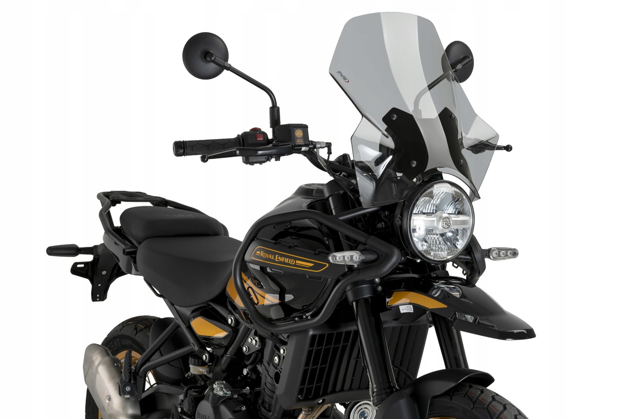 Turistické sklo Puig Royal Enfield Himalayan 450 24 Mierne zatemnené