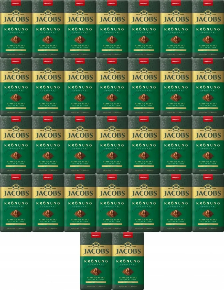 Jacobs Kronung 250g kawa mielona x60