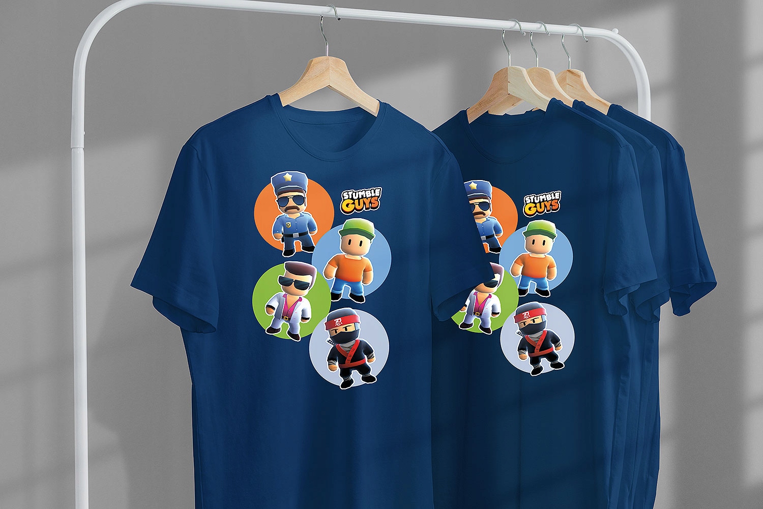 ZESTAW KOSZULKA TATUAŻE NAKLEJKI STUMBLE GUYS 128 Płeć chłopcy dziewczynki