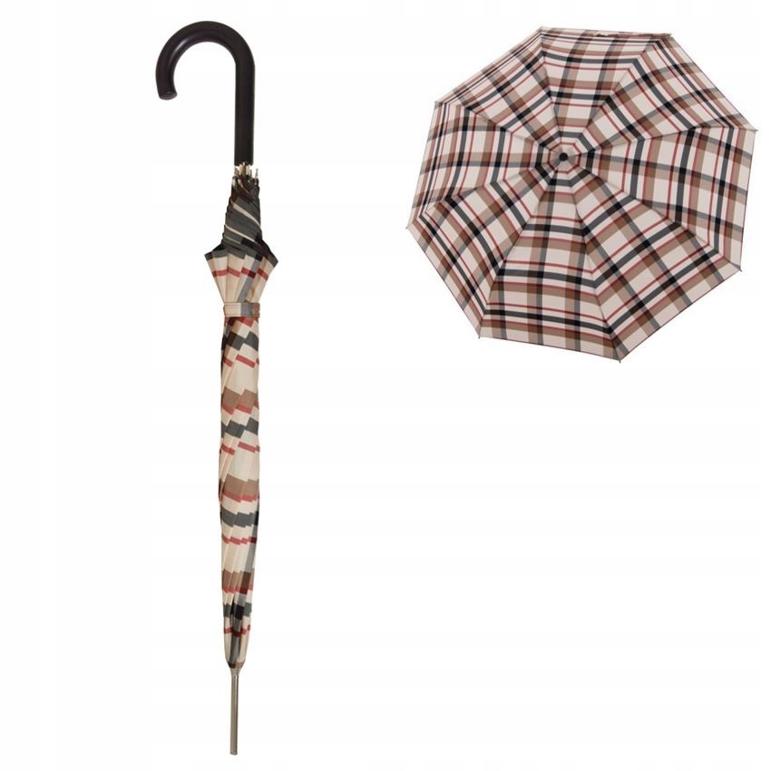 Deštník Doppler Carbonsteel Long Ac Karo dlouhý s módní kostkou