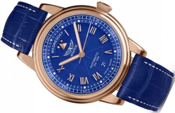 Hodinky Aviator V.3.35.2.277.4 Day-date 41 Douglas