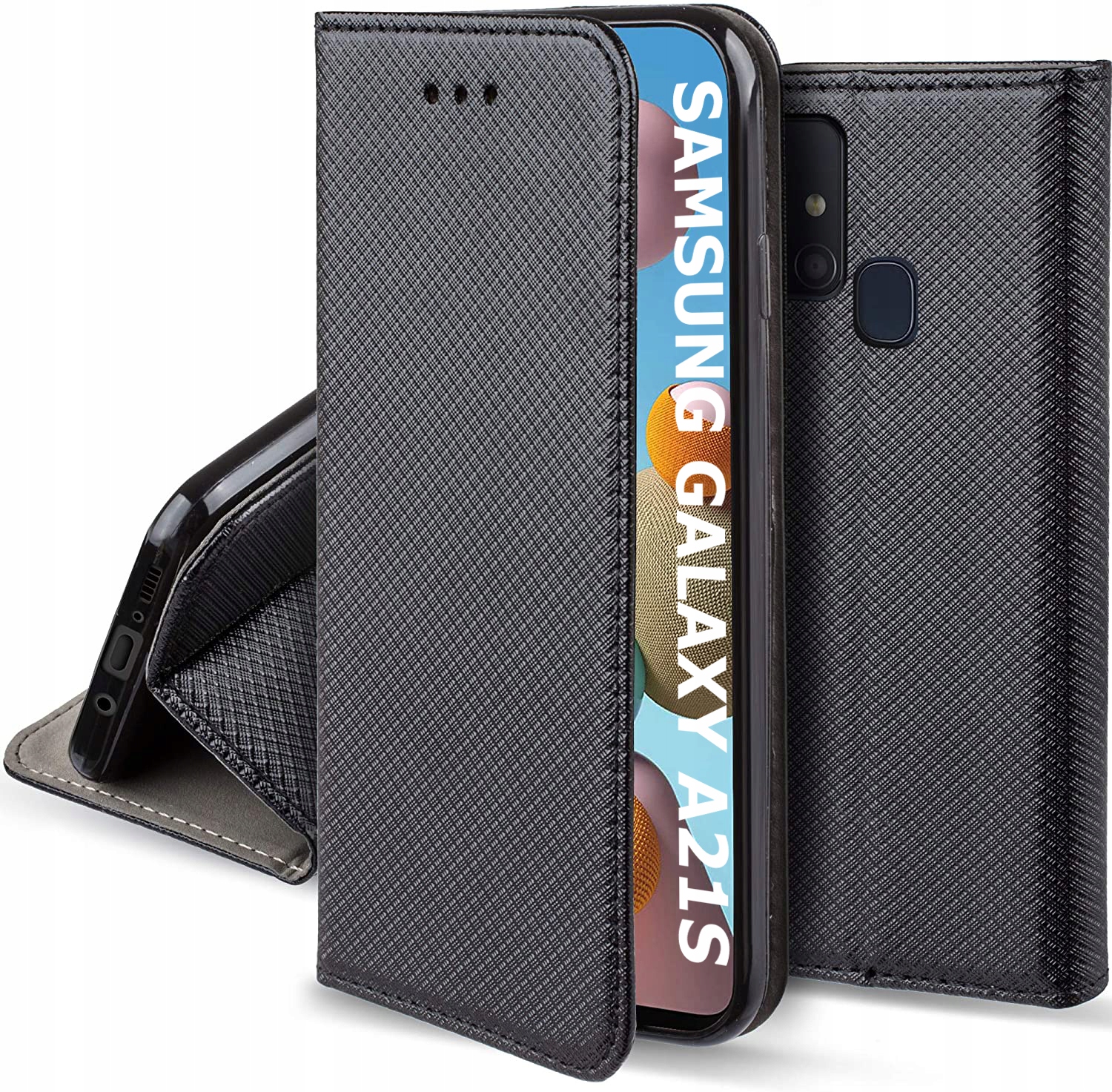 

Etui Smart Magnet do Samsung Galaxy A21s Szkło