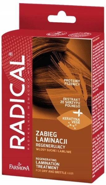 

Radical Zabieg Laminacji Włosów Maska Boster Serum