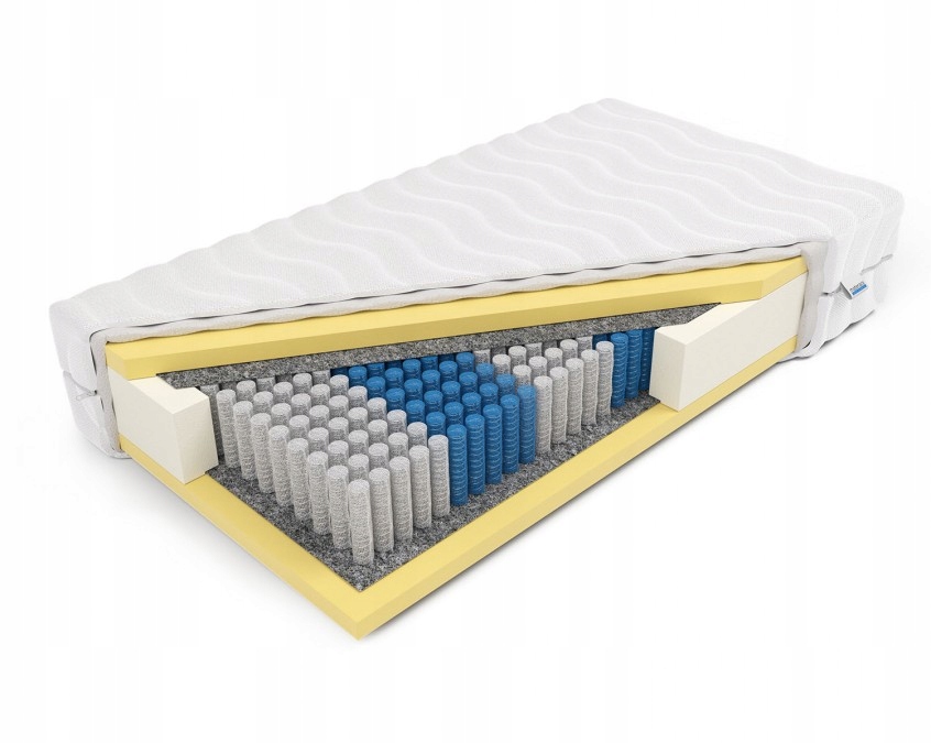 Materac 22cm SPRĘŻYNOWY VISCO Multipocket 80x200