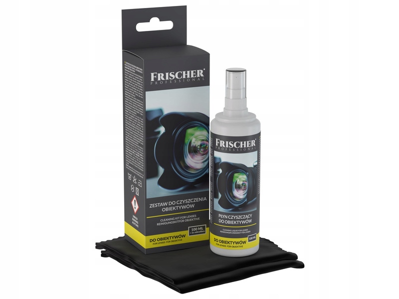 Zestaw czyszczący do obiektywów FRISCHER FR00120T