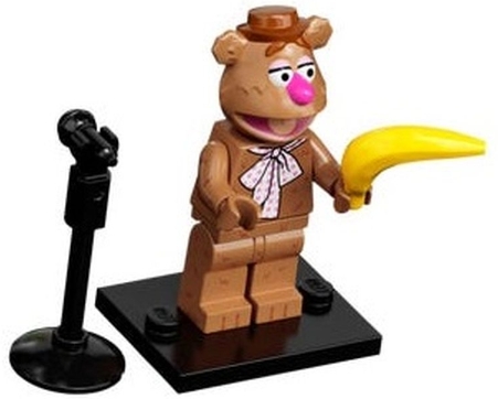 

Lego 71033 minifigures Muppety Miś Fozzie Bez Cięć