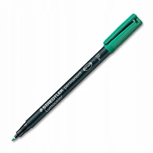 

Foliopis Staedtler Lumocolor F zielony wodoodporny