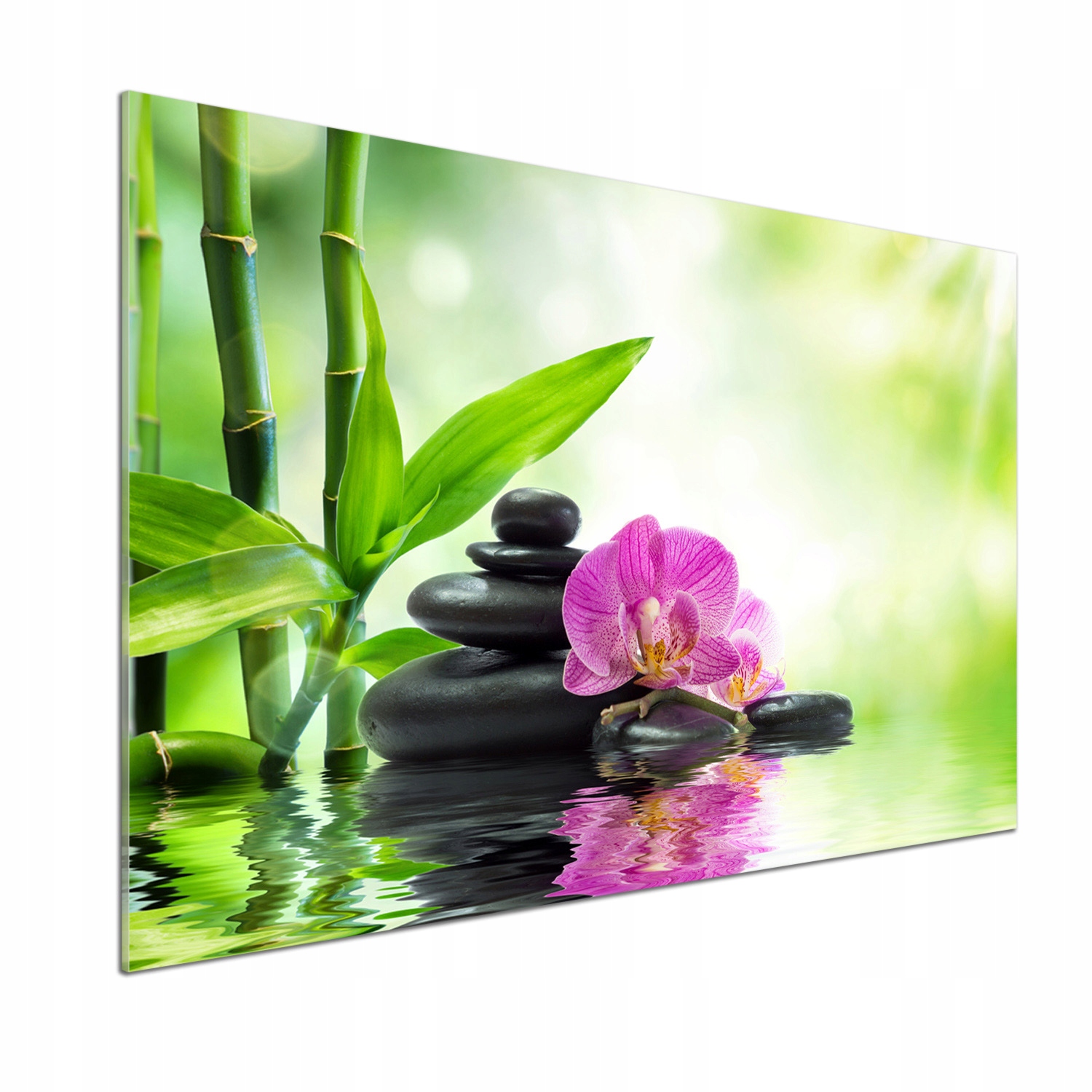 Panel medzi nábytkom v kuchyni Orchidea 100x70 Lepidlo