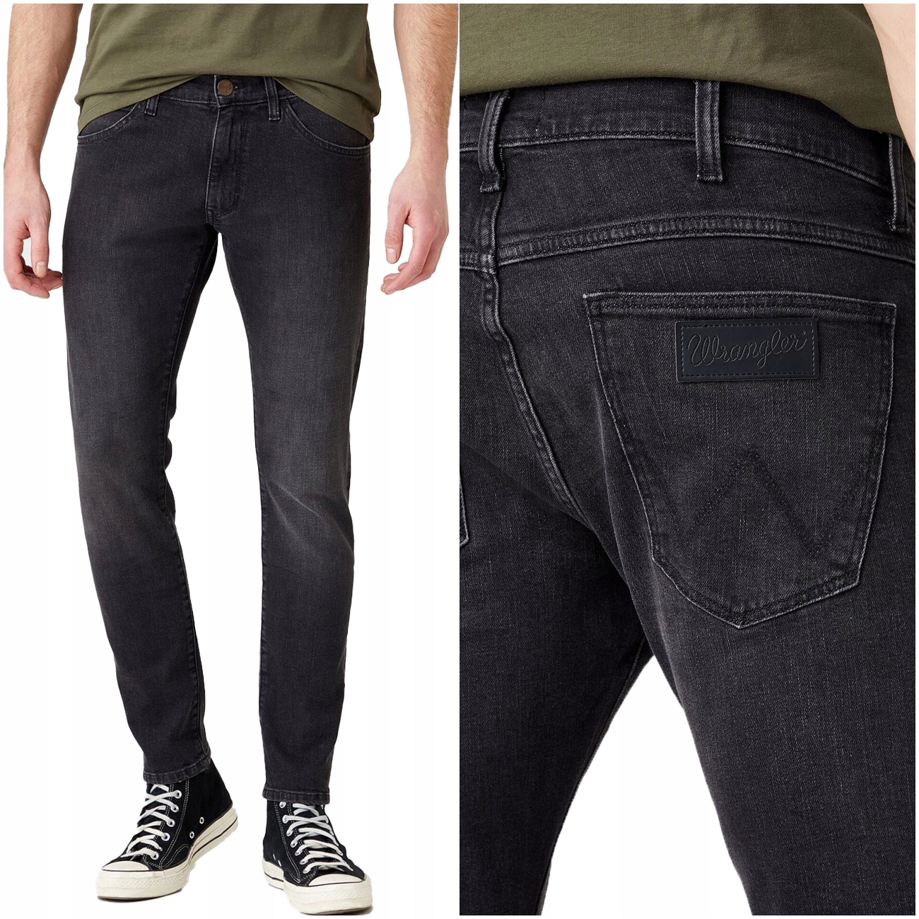 

Wrangler Bryson Męskie Spodnie Jeansowe W33 L34
