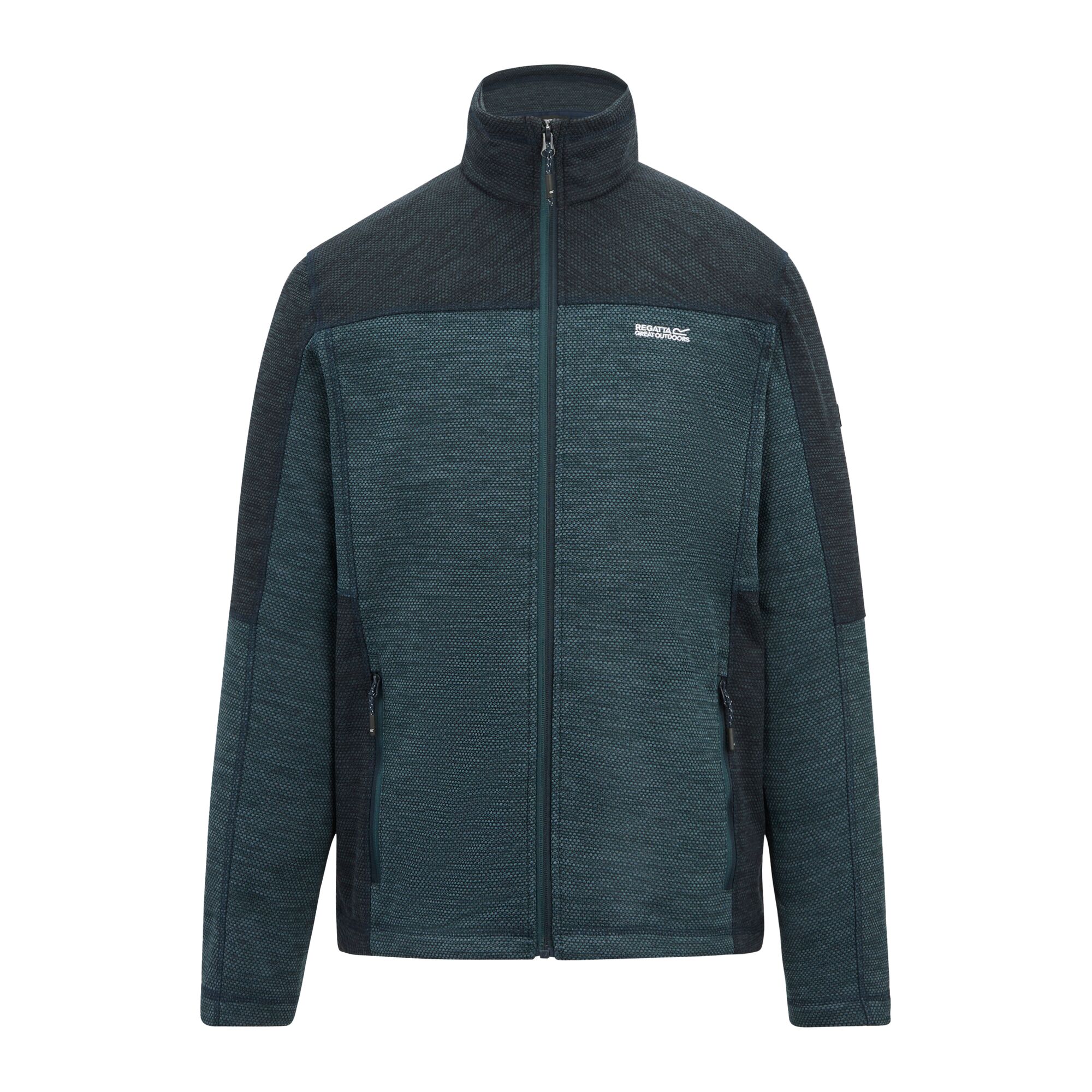 Fleecová Mikina pánský rozkládací Regatta Highton RMA690 Z31 modrý vel. M