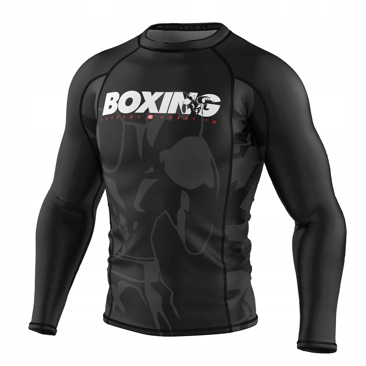 Extreme Hobby Rashguard Męski Długi Rękaw Bold Boxing L