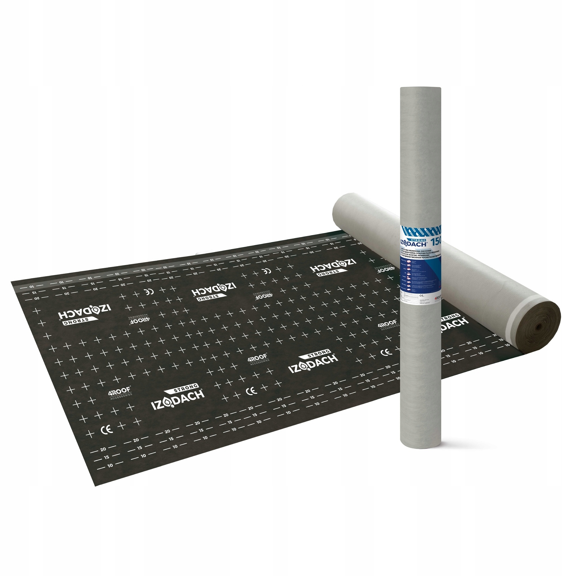 4ROOF Membrána Izodach Strong +2S 150 g/m² 2 Lepicí Pásky, odolná