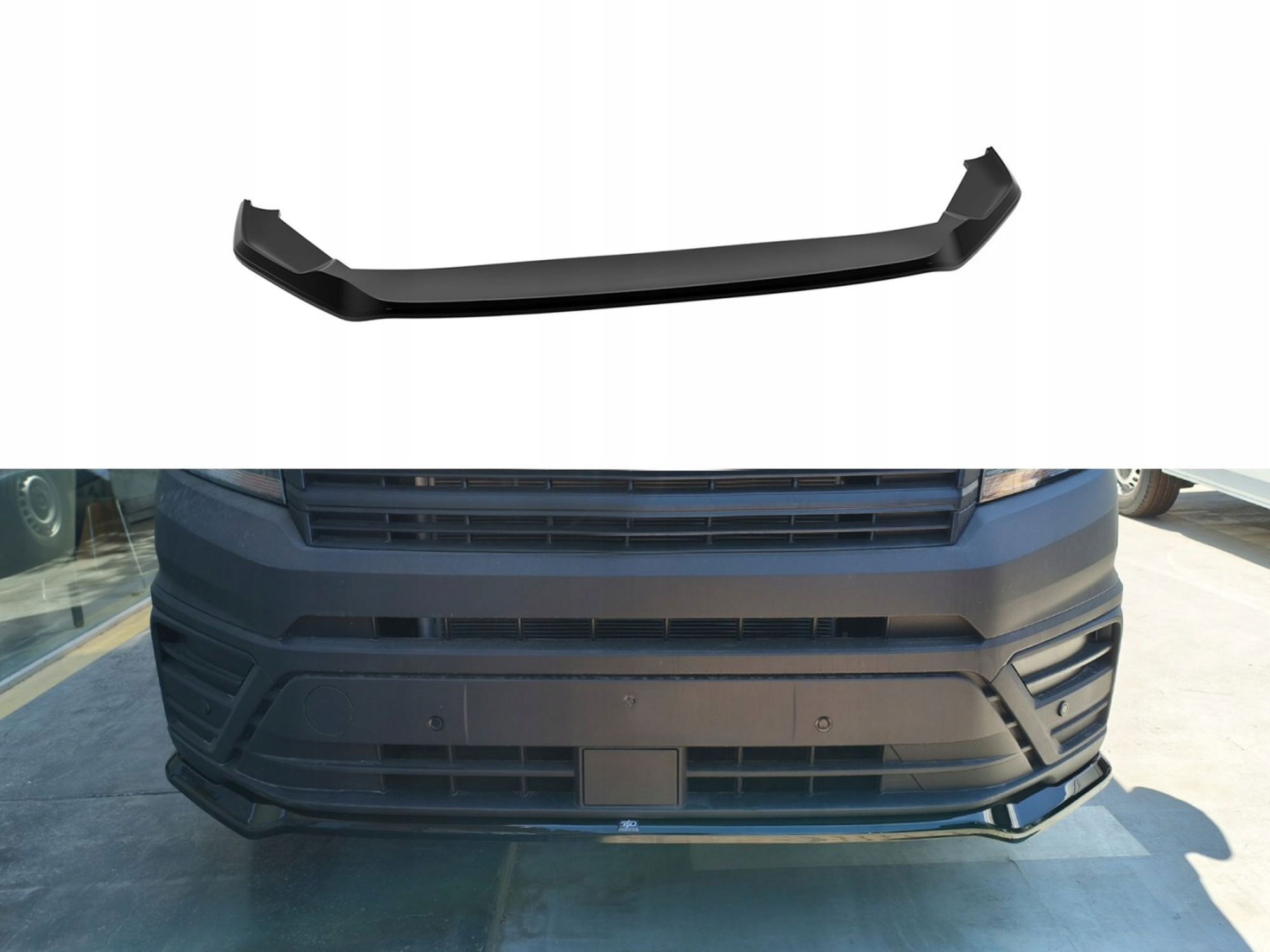 Nástavec předního nárazníku pro hokejový difuzér do Vw Volkswagen Crafter 2017-