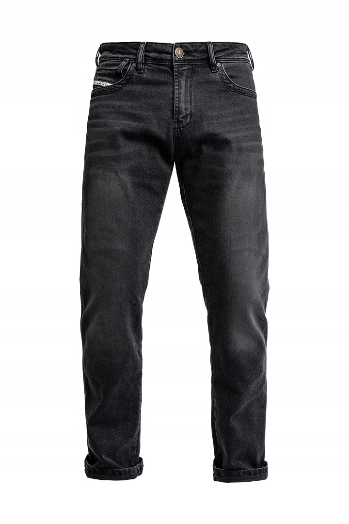 Motocyklové nohavice John Doe Taylor Mono Black Used džínsy 36/32