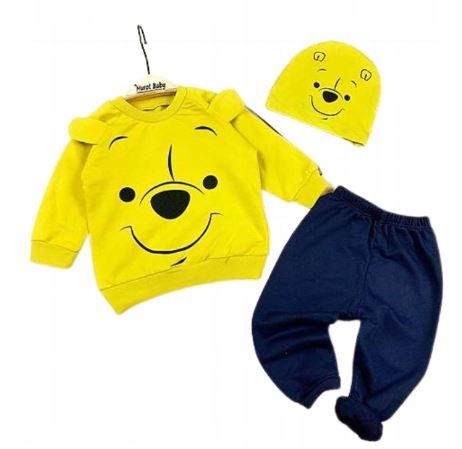 

komplet niemowlęcy bawełna dresik Kubuś Puchatek