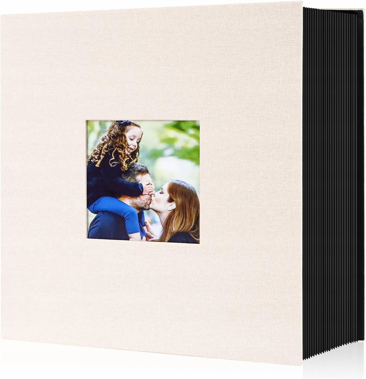 Lanpn album fotograficzny duży w formacie pionowym i poziomym beżowy