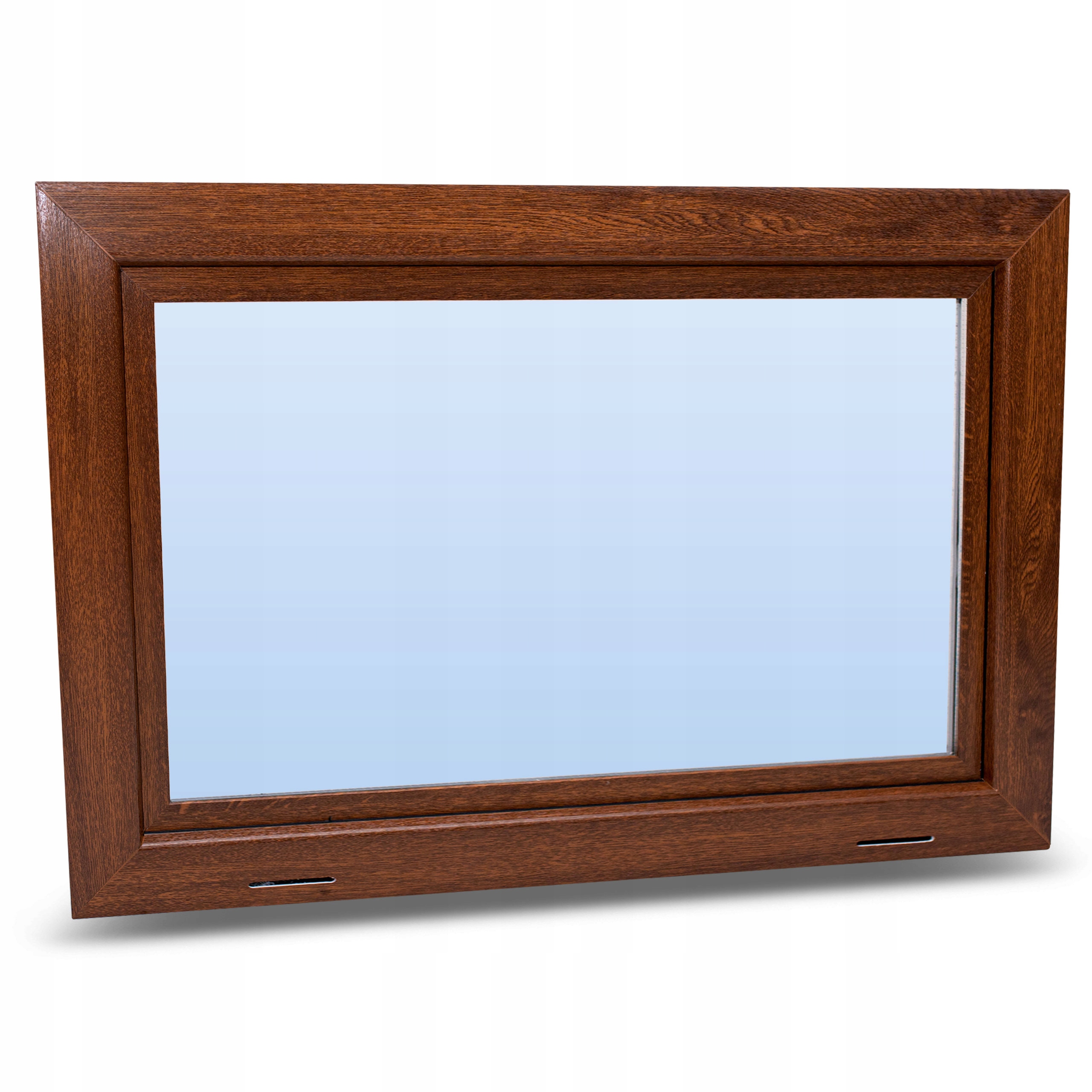 Pvc Okno 60x40 Hospodářské Piwnické Garážové Eko Výklopné 600x400 Zlatý Dub