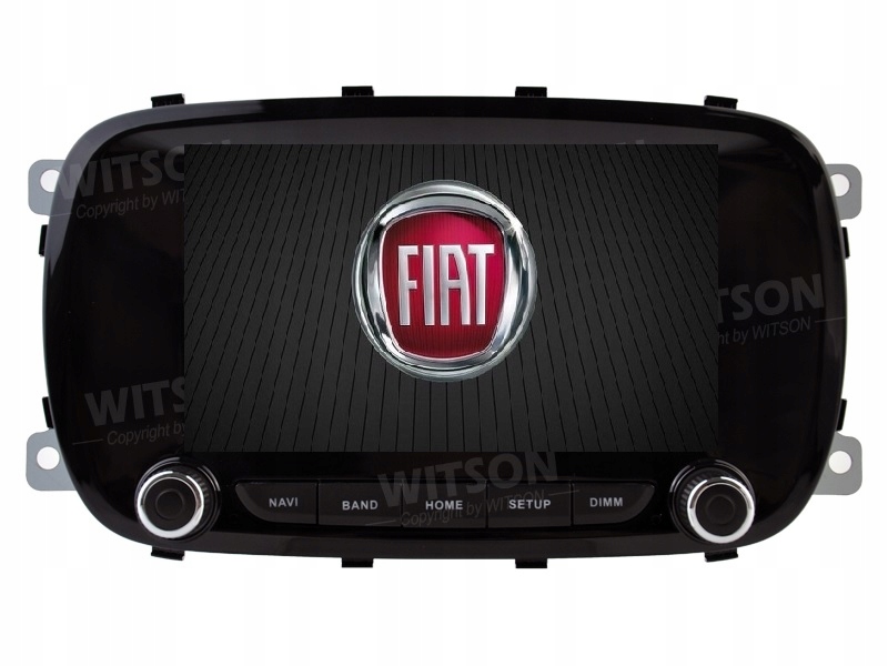 Rádio Navigácia Gps Fiat 500X 2014+ Android 2/64GB 8CORE Kamera