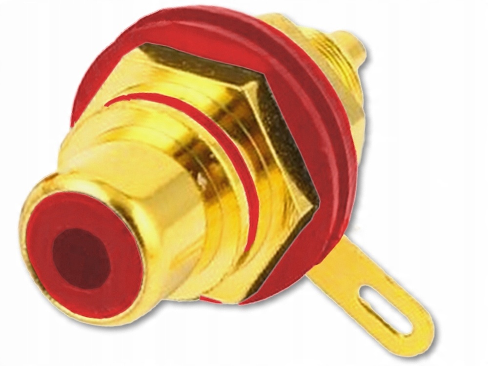 

Złącze Wtyk Gniazdo Rca Phono Cinch Gold TX-Z1-2