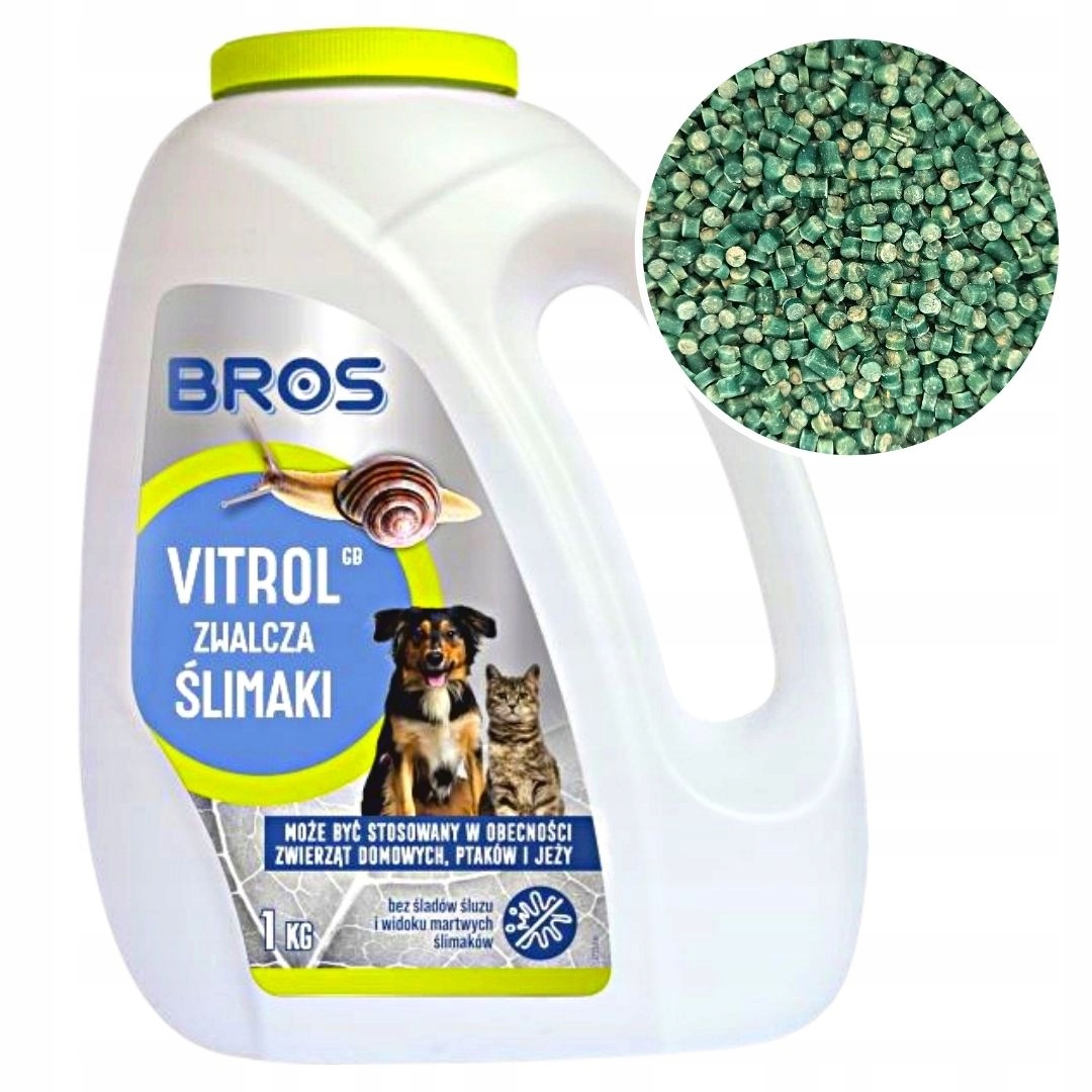 

Bros Vitrol Gb Granulat Na Ślimaki 1KG Trutka