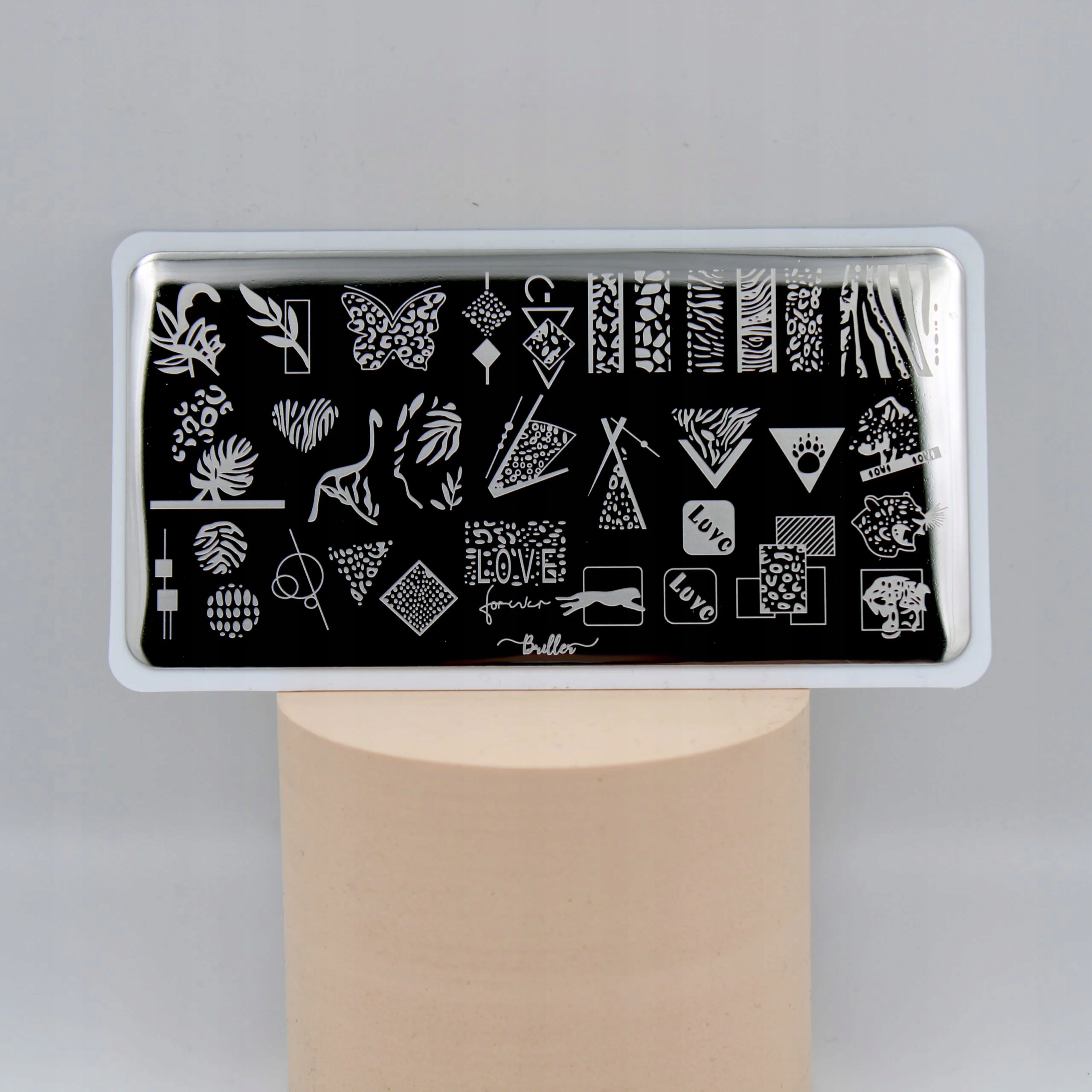 Briller Blaszka do stempli stamping