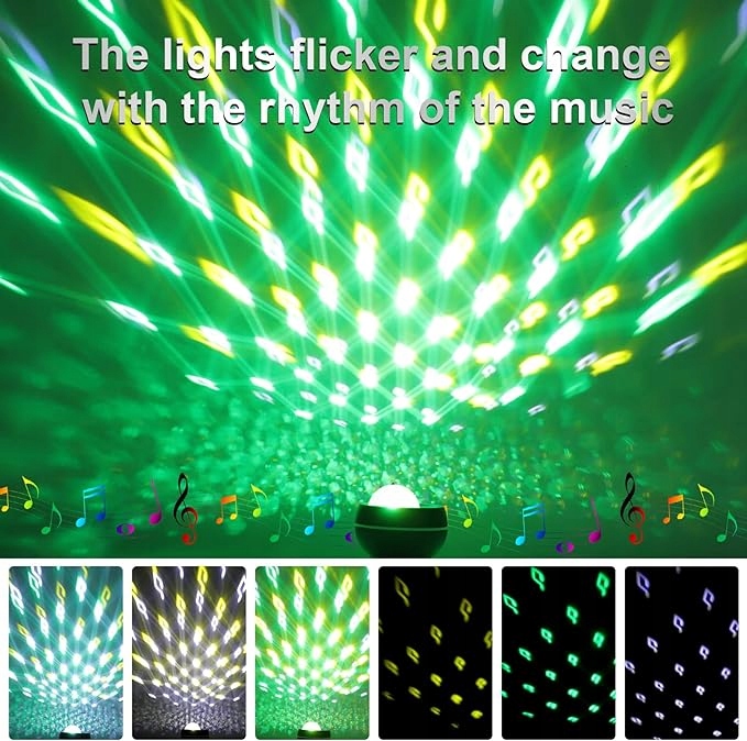 Głośnik bluetooth pod PRYSZNIC z kulą LED, wodoszczelność IP65 Marka inna