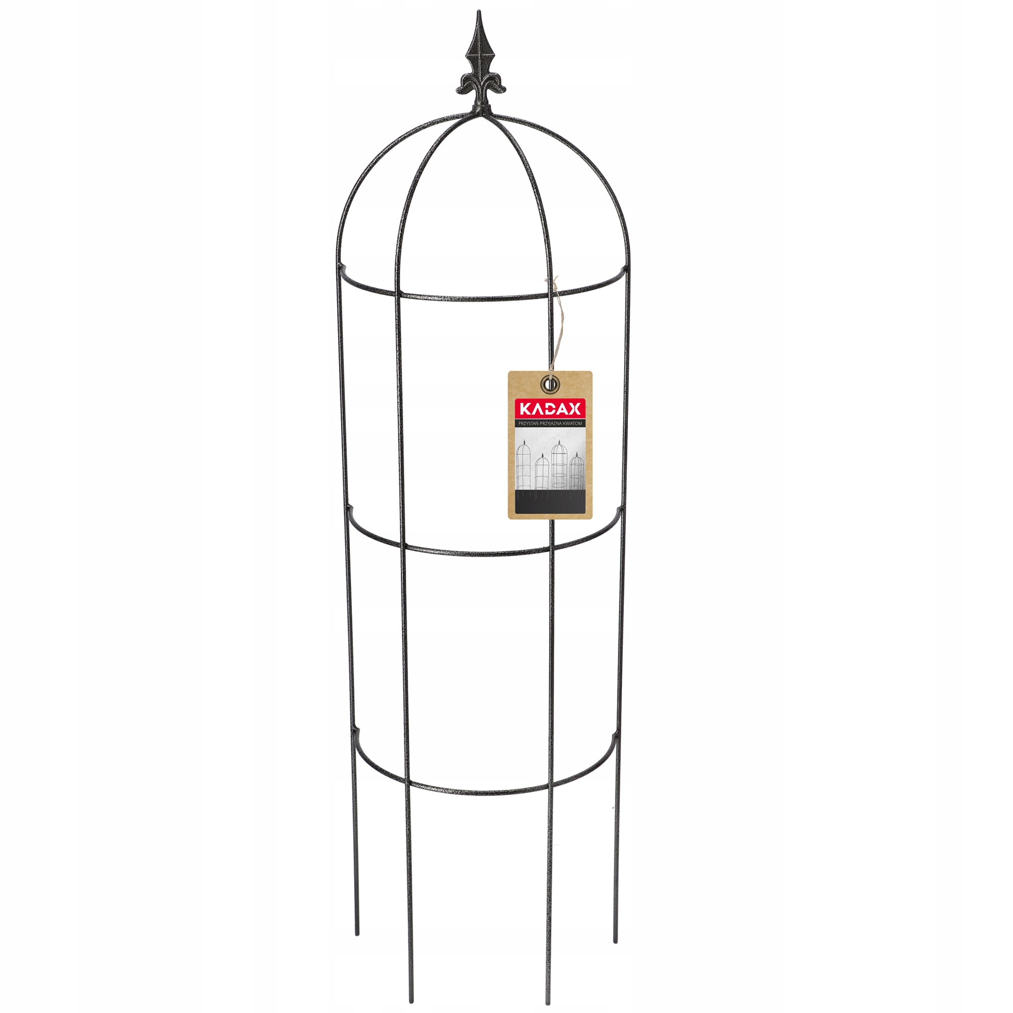 

Obelisk Ogrodowy Metalowy Na Kwiaty Róże 120 cm